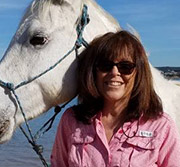 Carol Grosvenor with horse